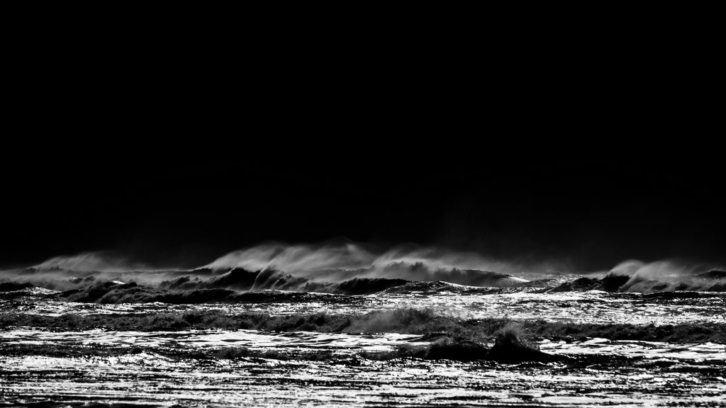 OCEAN IN BLACK AND WHITE # 21