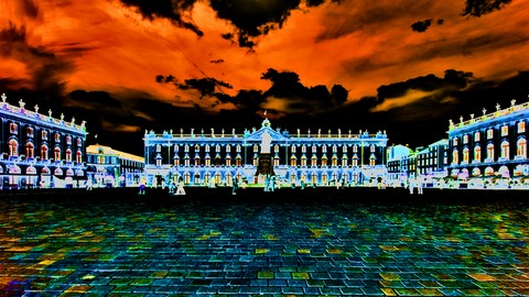 ART PHOTOGRAPHY PLACE STANISLAS NIGHT